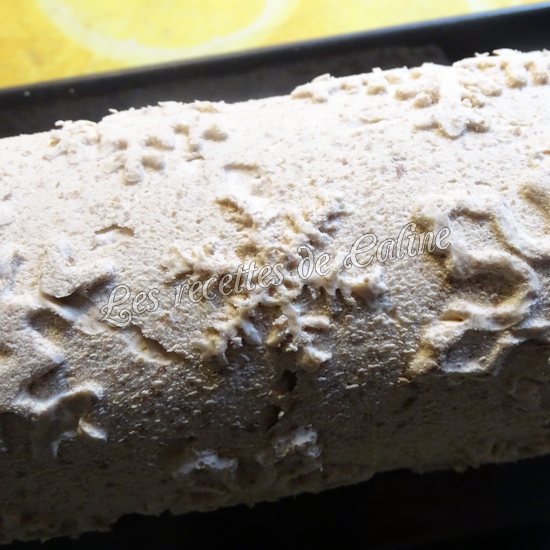 Bûche au chocolat et framboises15