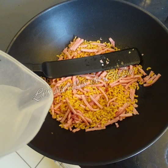 Coquillettes au jambon et maroilles06