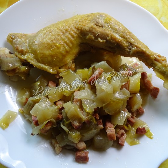 Cuisse de poulet à la bière et aux chicons14
