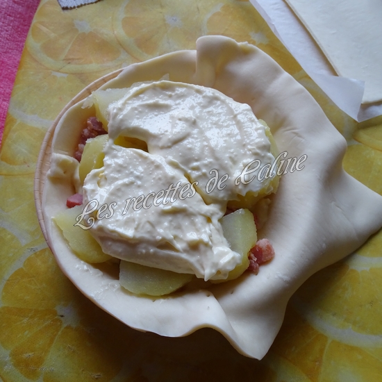 Feuilletés à la crème de camembert10