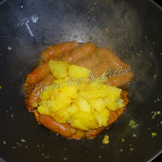 Haricots verts aux merguez10