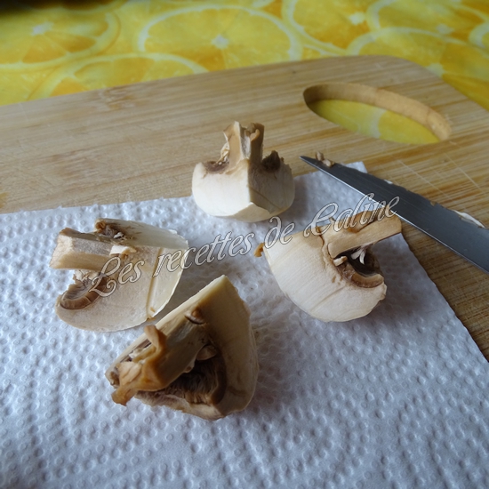 Mijotés de champignons au jus de viande et jambon sec02
