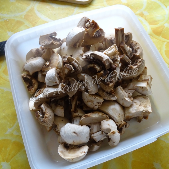 Mijotés de champignons au jus de viande et jambon sec03