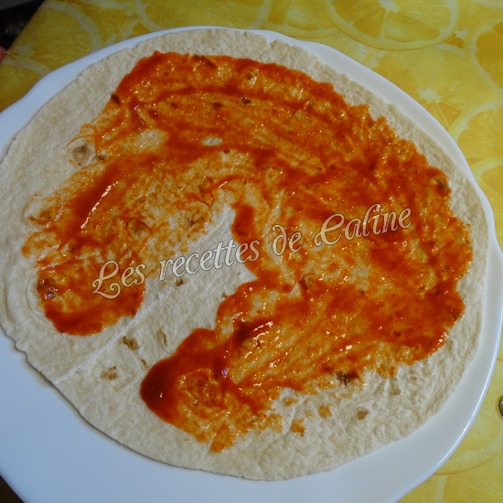 Wrap poulet epicé05