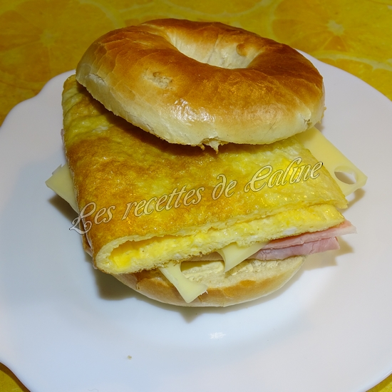 bagel, oeuf, jambon, fromage13