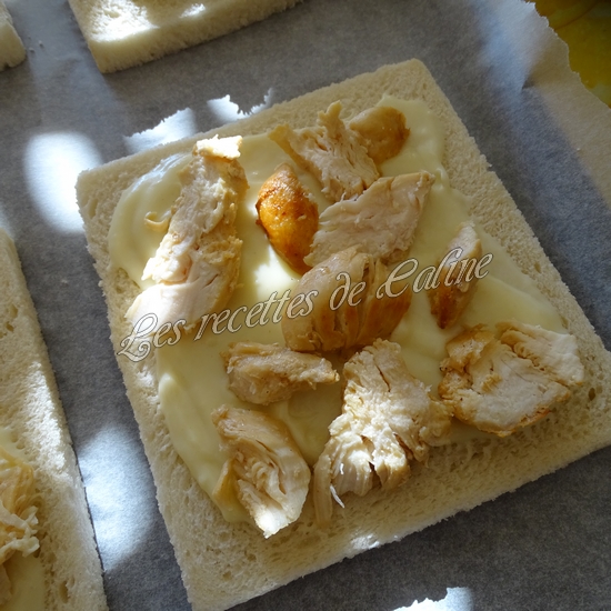 Croque monsieur au poulet17