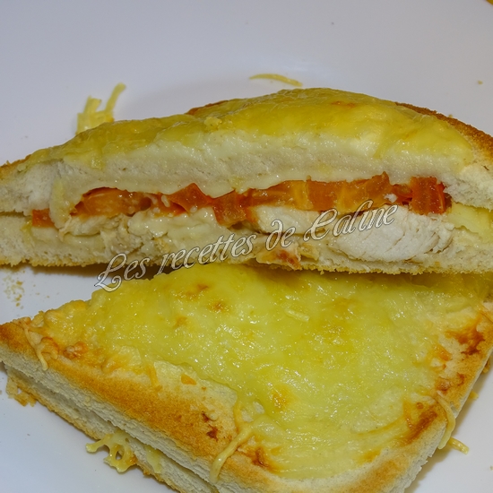 Croque monsieur au poulet30