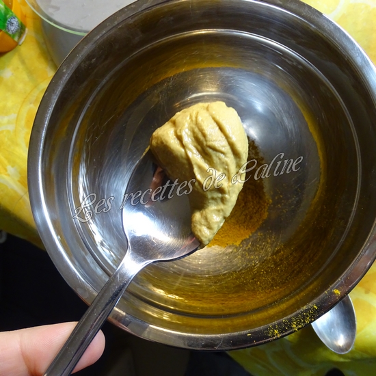 Cuisse de poulet au curry et miel07