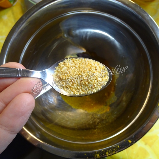 Cuisse de poulet au curry et miel11