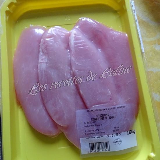 Escalope de dinde à l'orange06