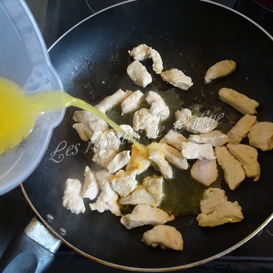 Escalope de dinde à l'orange11