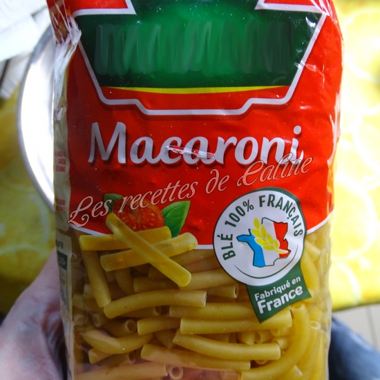 Gratin de pâtes au poulet et à la sauce béchamel04