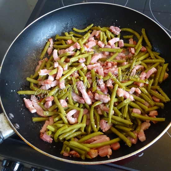 Haricots verts aux lardons07