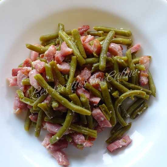 Haricots verts aux lardons08