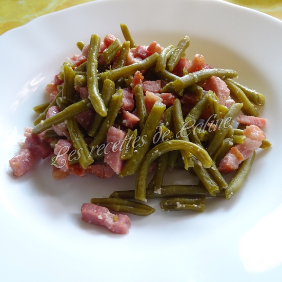 Haricots verts aux lardons09