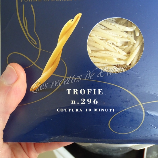 Pastasotto de trofie au jambon croustillant04