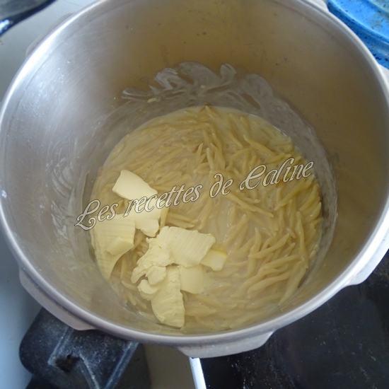 Pastasotto de trofie au jambon croustillant13