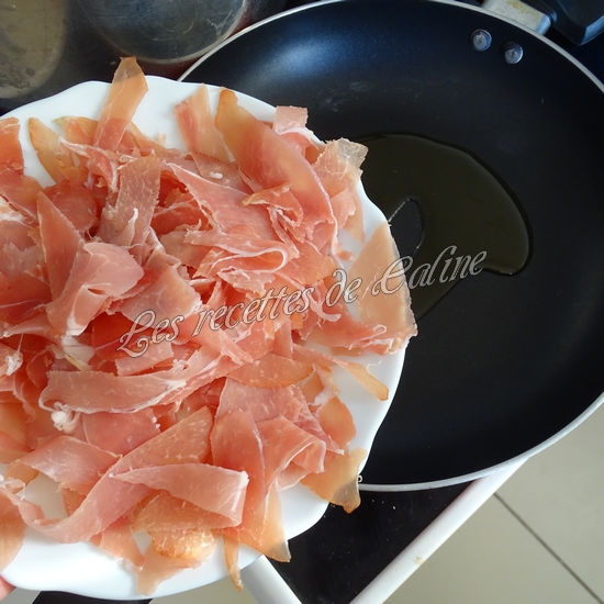 Pastasotto de trofie au jambon croustillant17