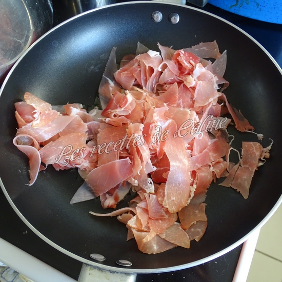 Pastasotto de trofie au jambon croustillant18