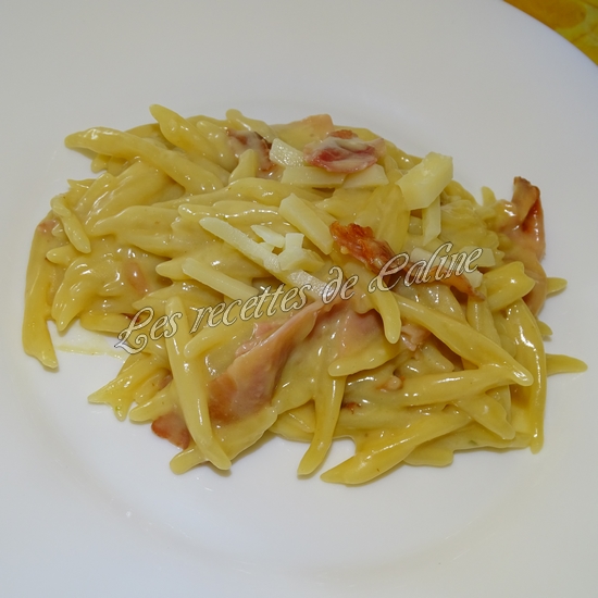 Pastasotto de trofie au jambon croustillant24