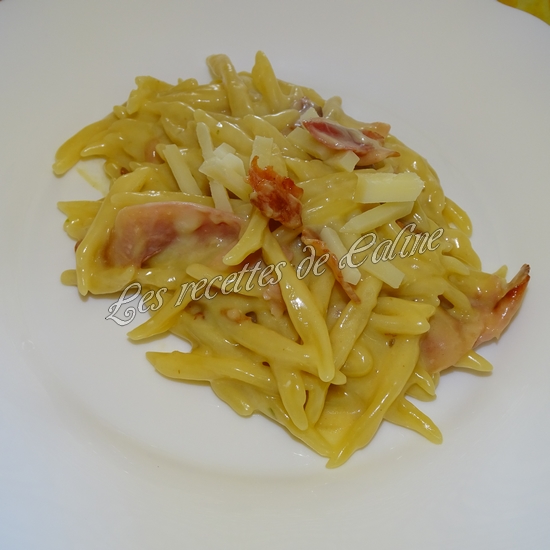 Pastasotto de trofie au jambon croustillant26