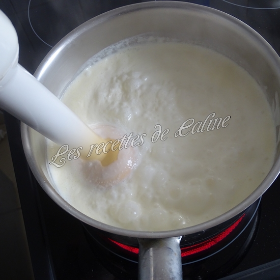 Pavé de saumon à la crème de petits pois10