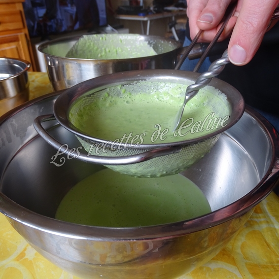 Pavé de saumon à la crème de petits pois12