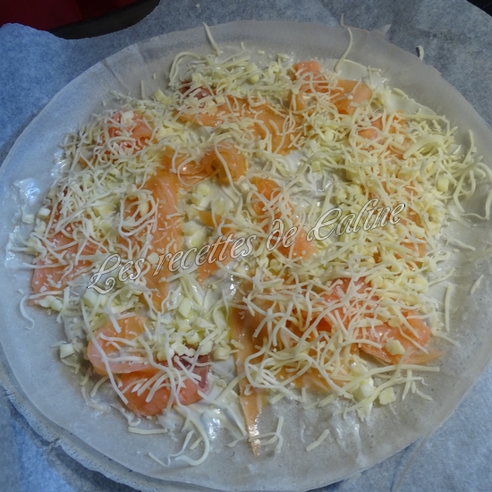 Pizza brick au saumon fumé12