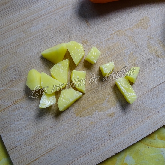 Poisson sur lit de carottes et pommes de terre02