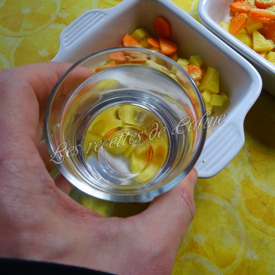 Poisson sur lit de carottes et pommes de terre06