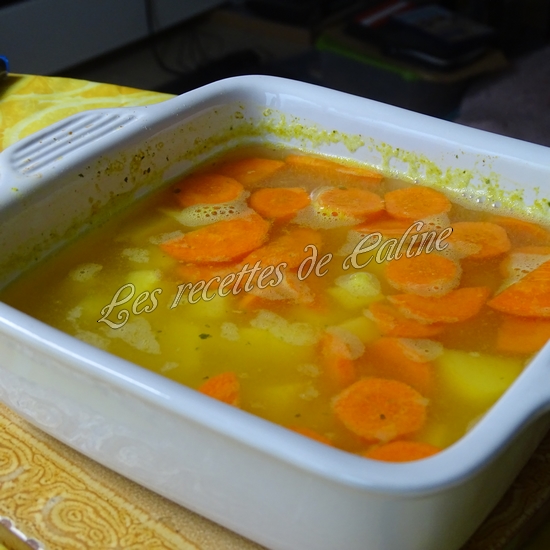 Poisson sur lit de carottes et pommes de terre08