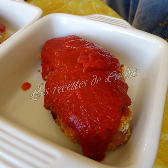 Poulet croustillant à la sauce tomate25