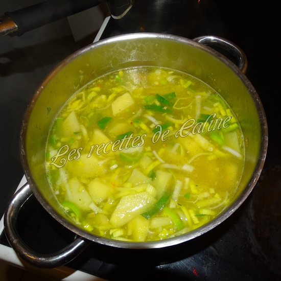 Velouté de poireaux et pommes de terre11