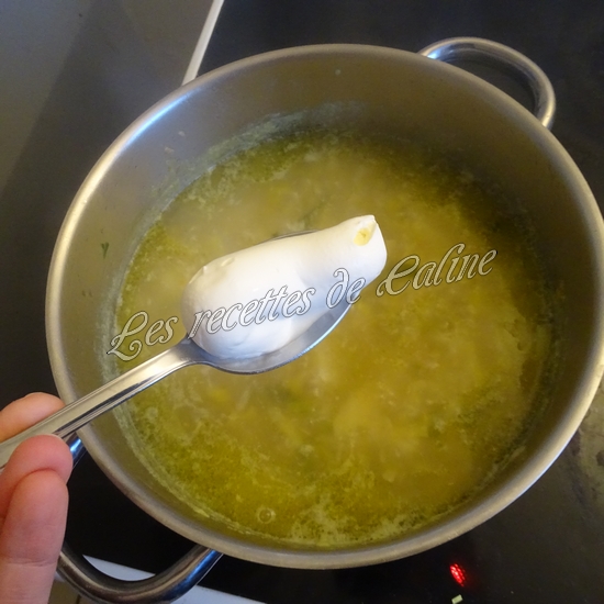 Velouté de poireaux et pommes de terre13