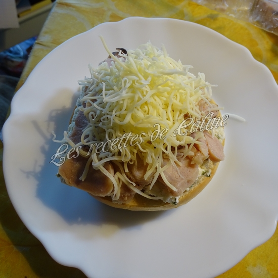 Bagel poulet fromage frais08