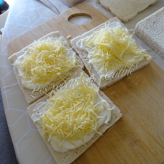 Croque-monsieur au poulet à l’emmental et au comté05