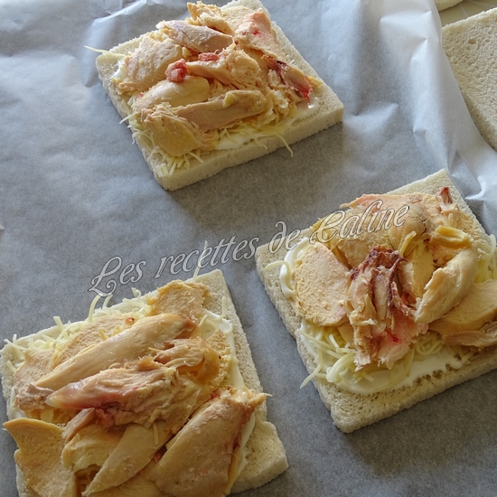 Croque-monsieur au poulet à l’emmental et au comté07