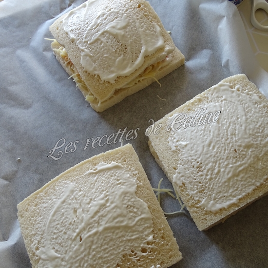 Croque-monsieur au poulet à l’emmental et au comté09