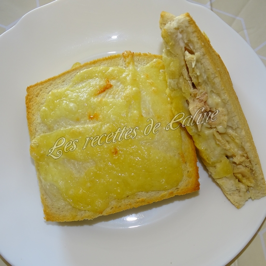 Croque-monsieur au poulet à l’emmental et au comté13