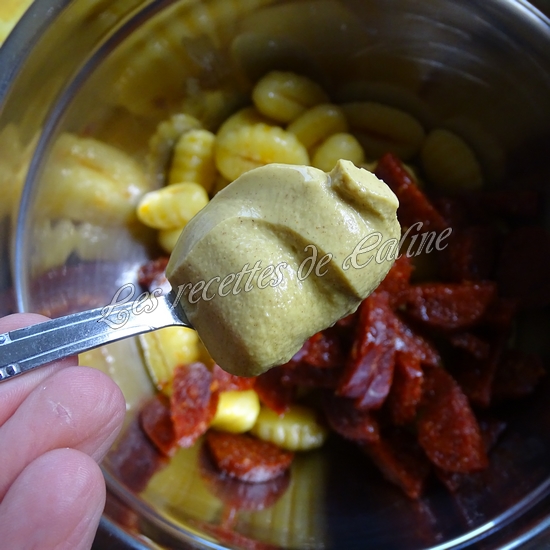 Gratin de gnocchis au chorizo11