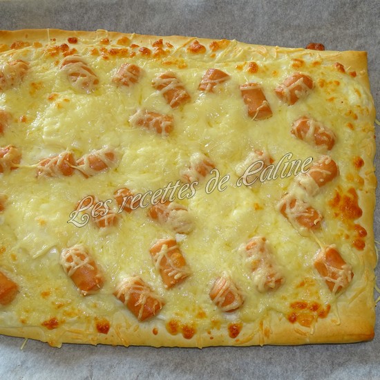 Pizza à la vache qui rit14