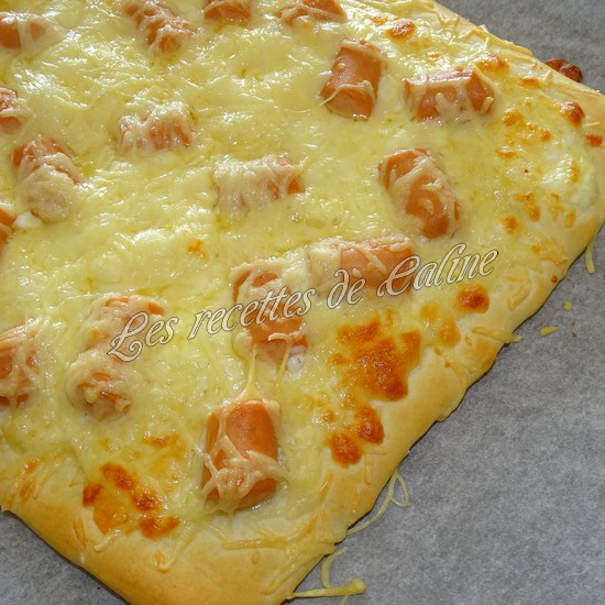 Pizza à la vache qui rit15