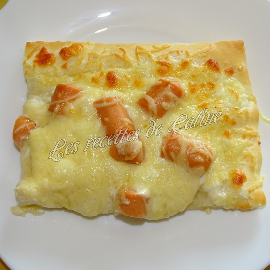 Pizza à la vache qui rit16