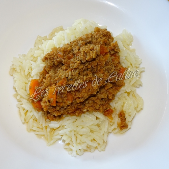 Riz basmati a la bolognaise25
