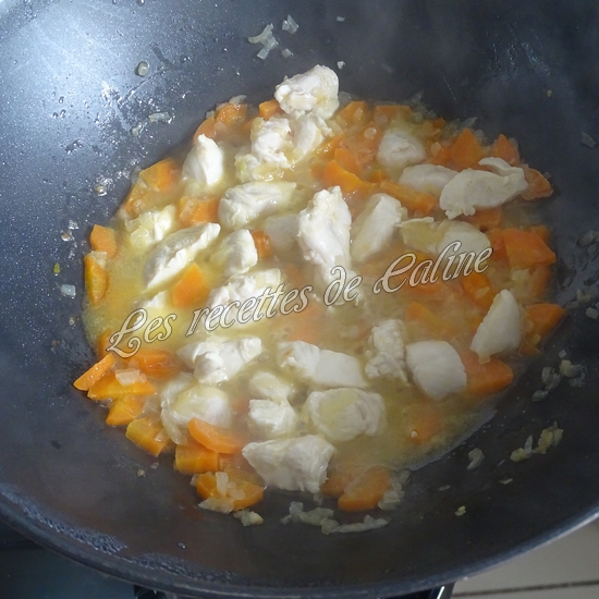 Riz de chou-fleur frit au poulet11