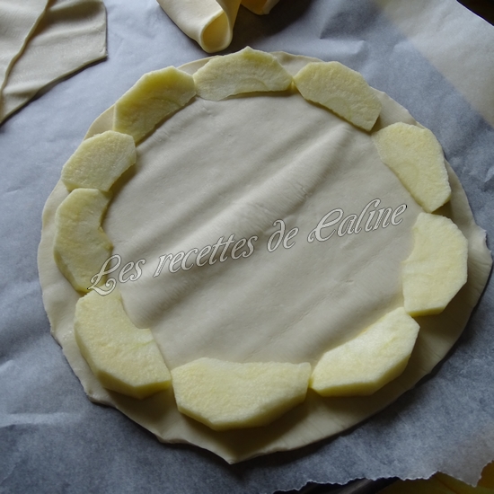 Tarte aux pommes et camembert06
