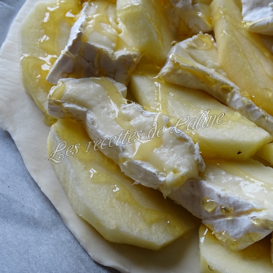 Tarte aux pommes et camembert11