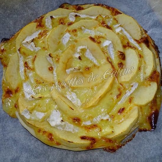 Tarte aux pommes et camembert12