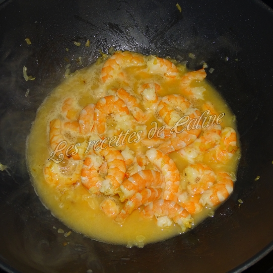 Blanquette de crevettes09