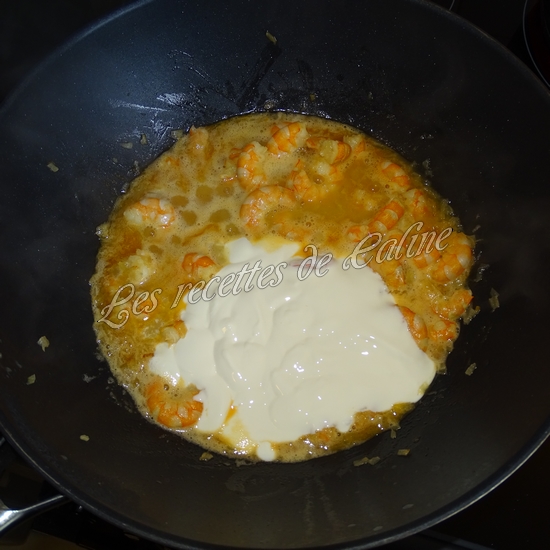 Blanquette de crevettes11